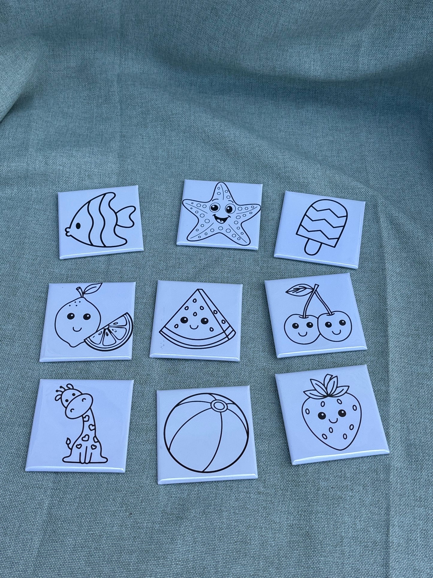 Summer Coloring Set
