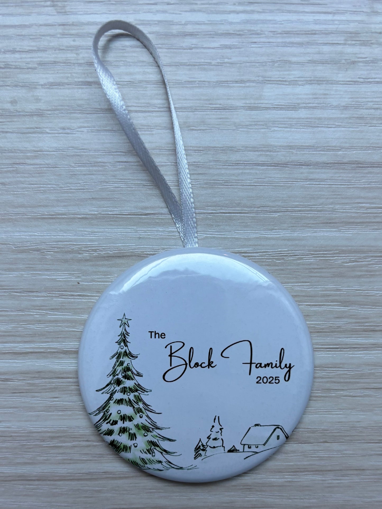 Personalized Christmas Ornament