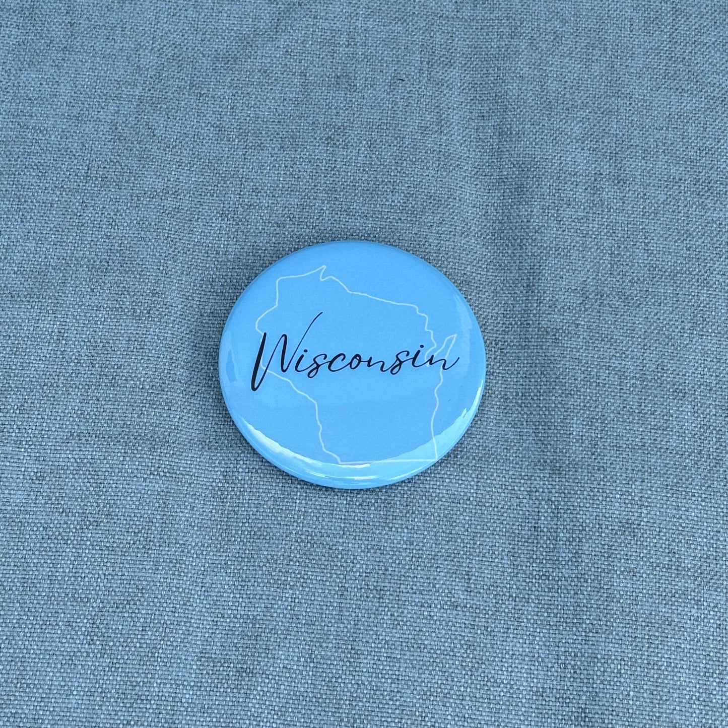 Wisconsin Outline (blue)