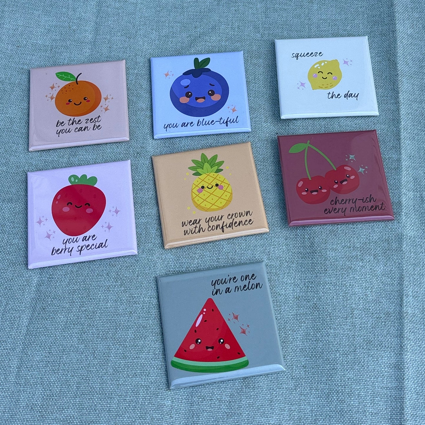 Motivational Fruits Set