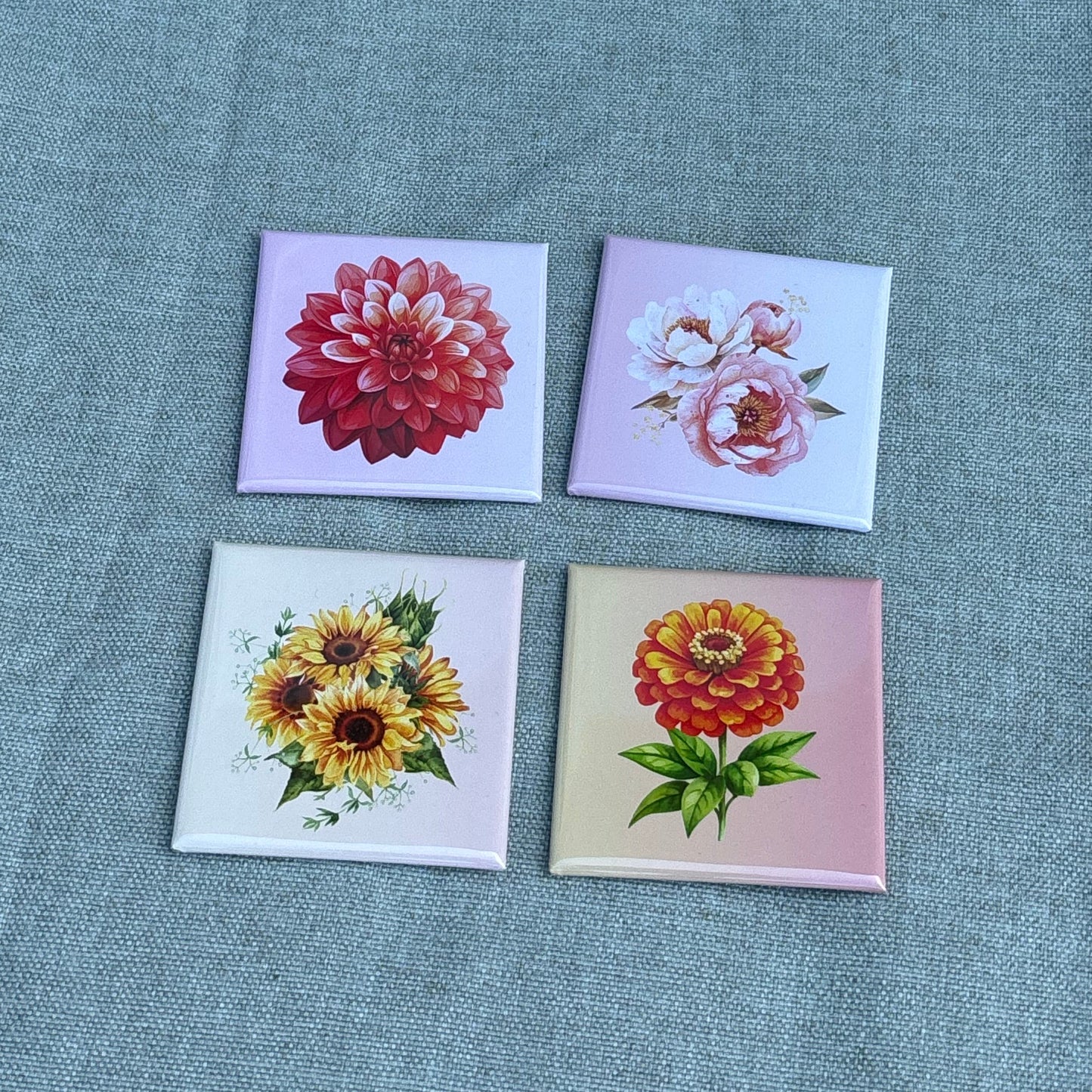 Summer Flowers Set