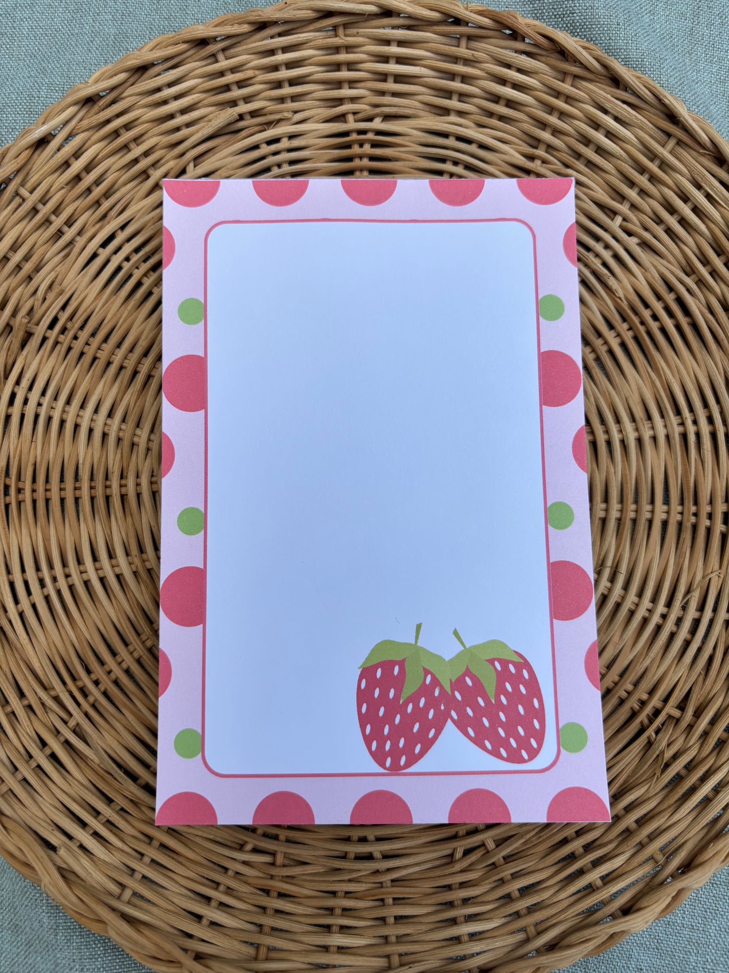 Strawberry Large Polka Dots (regular)