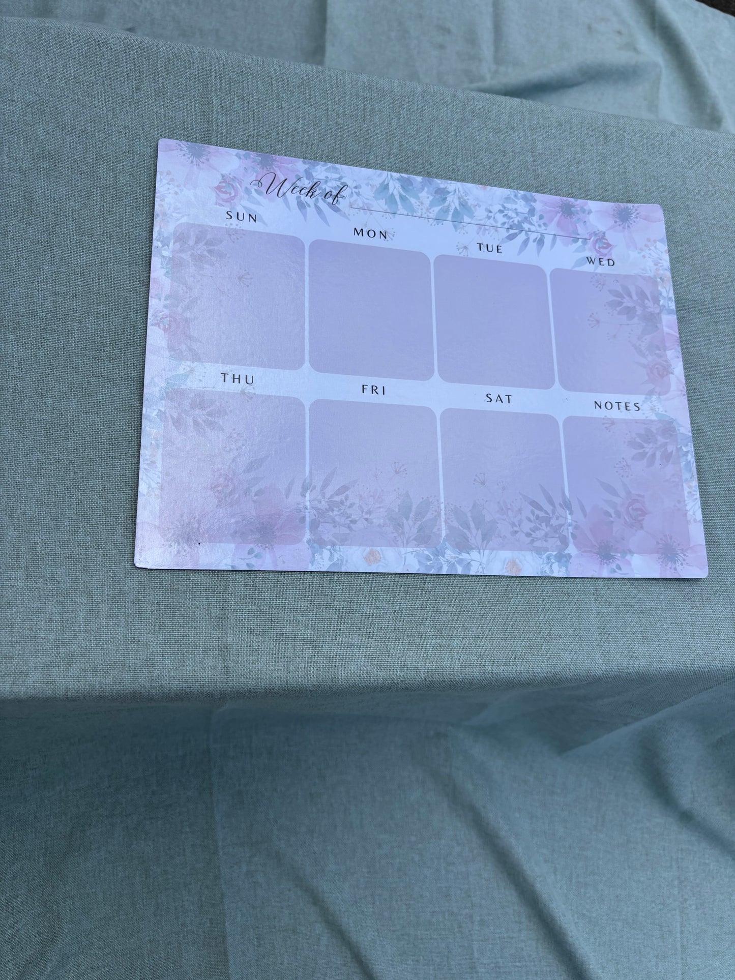 Weekly Calendar