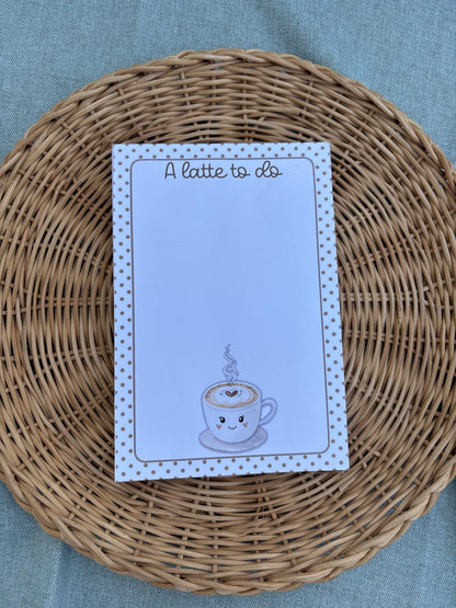 A Latte To Do (regular) - SLIGHTLY IMPERFECT