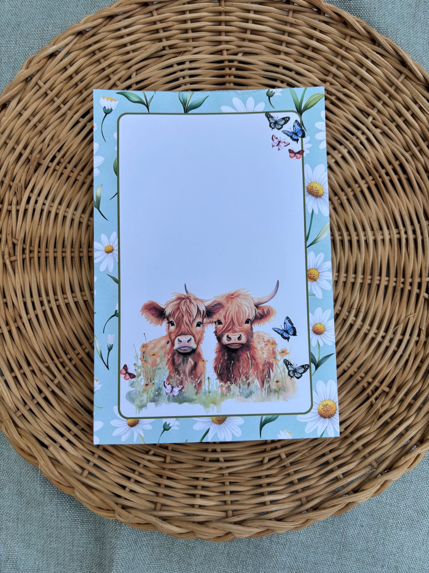 Highland Cows & Flowers (regular)