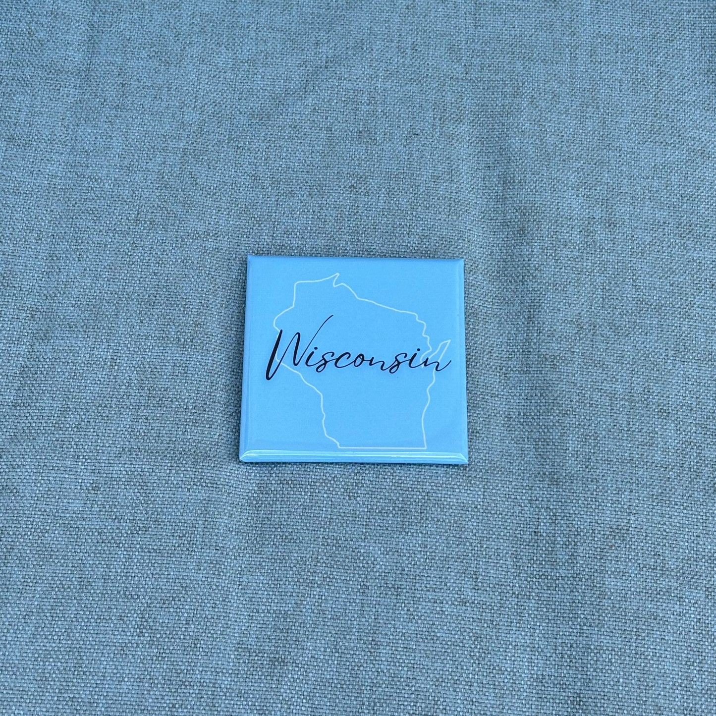Wisconsin Outline (blue)