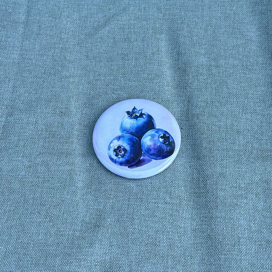Blueberry - Watercolor Fruits