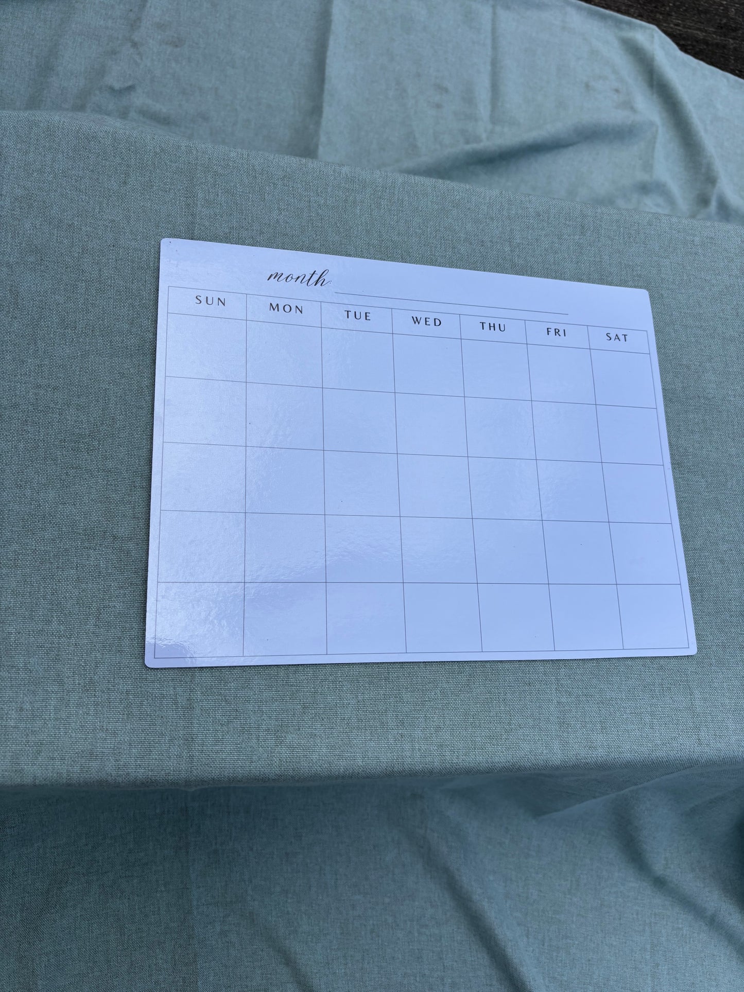 Monthly Calendar
