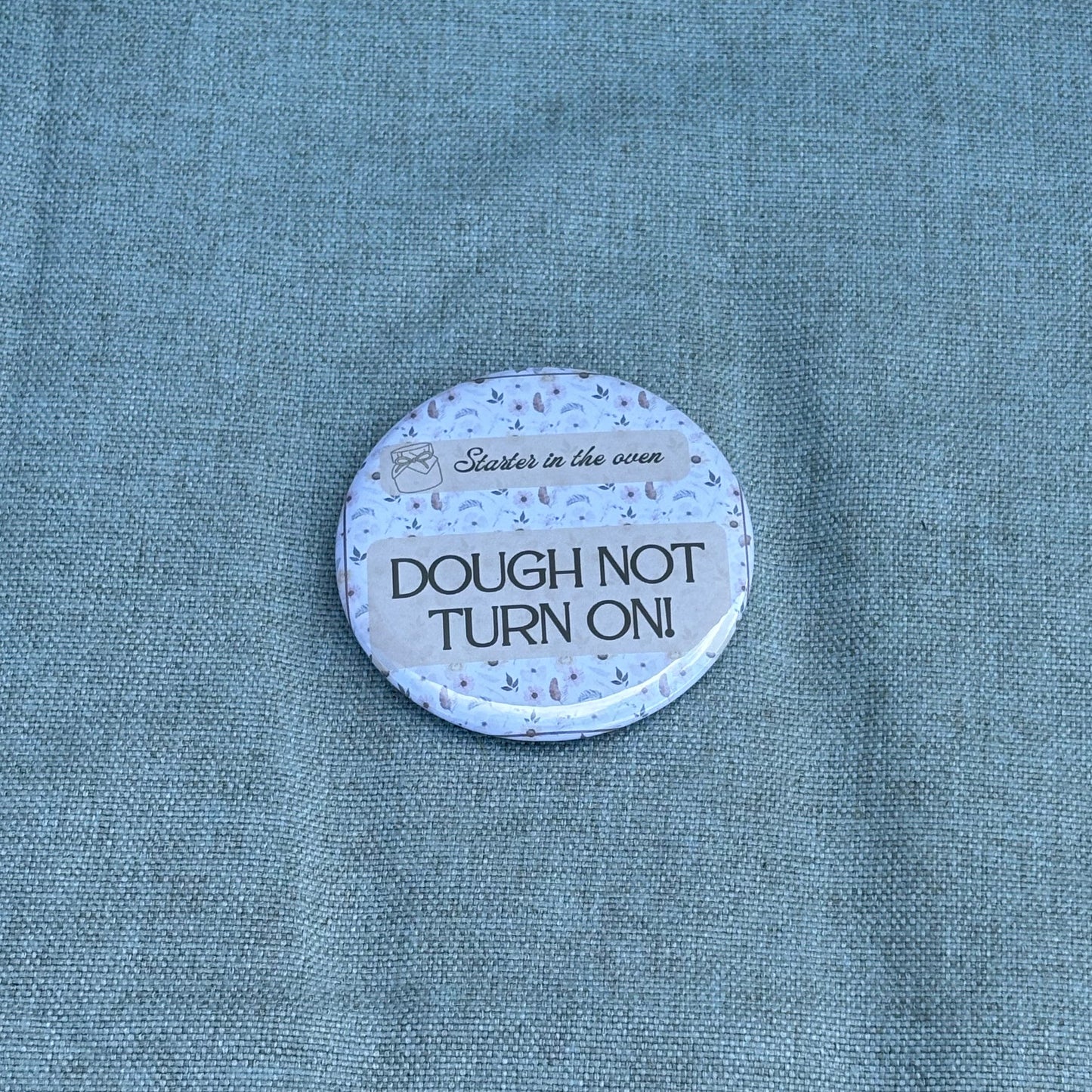 Dough not Turn on (yellow floral)