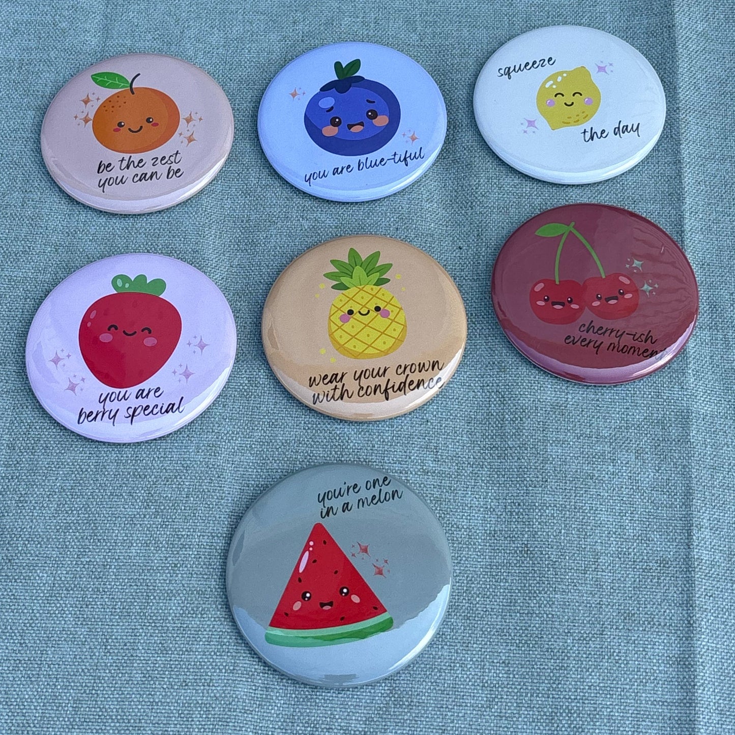 Motivational Fruits Set