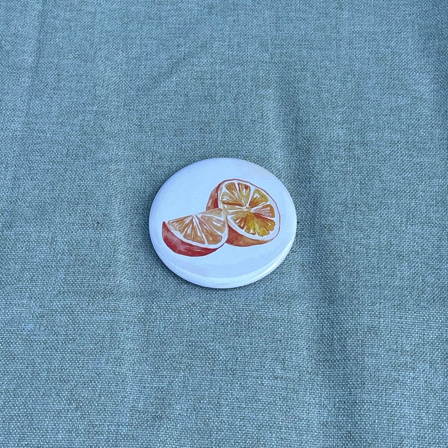 Orange - Watercolor Fruits