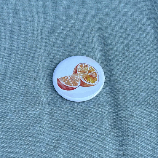 Orange - Watercolor Fruits