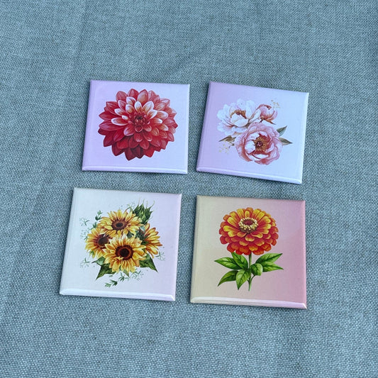 Summer Flowers Set