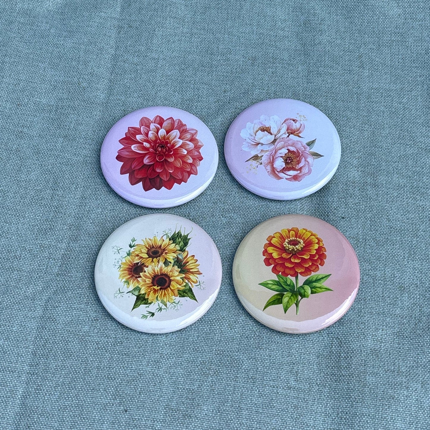 Summer Flowers Set